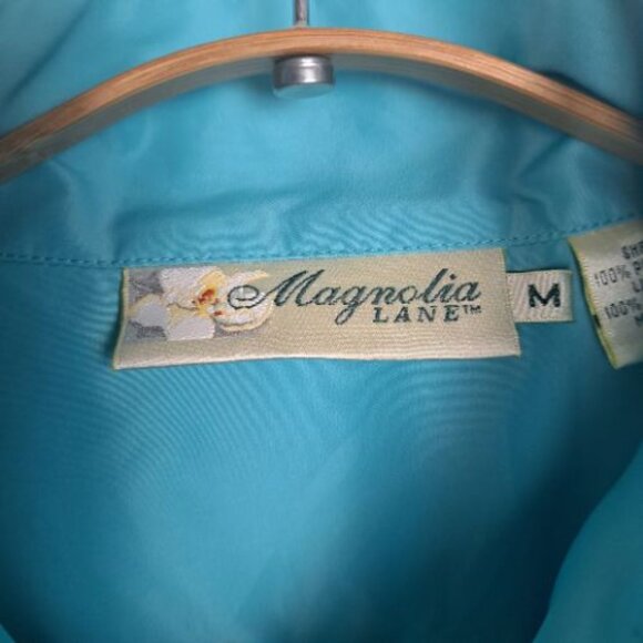 Magnolia Lane Collection The Masters Golf Augusta Mesh Lined Teal Vest - Picture 8 of 10